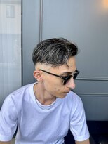 メンズ ラピス 横浜店(Men’sLapis)&nbsp;サイドパート×ホワイトメッシュ