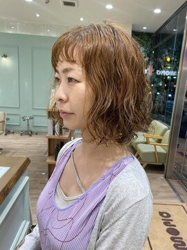 モリオフロムロンドン 大宮店(morio from London) ボブパーマ【金山】