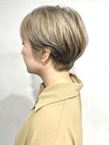 レセ 南柏店(Laissez)&nbsp;ハイトーンショートヘア/ダブルカラー/ハンサムショート/透明感