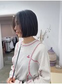 柔らかいボブ