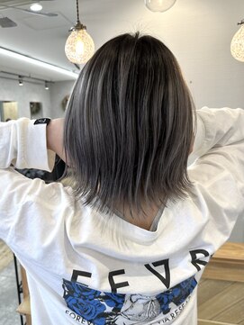 リベストバイジェービー 稲毛(li best. byjb) ワンレン/小顔/ネビージュ/ボブルフ/黒髪/稲毛