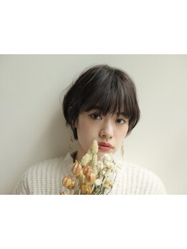 【各線難波駅徒歩5分】もちが良く、くせ毛でも収まりが良い上品なショートスタイルを＊お手入れも楽に◎