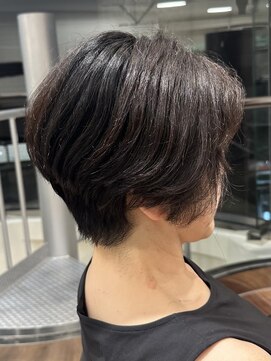 アントワープトーキョー(antwerp TOKYO) 40代50代大人くびれショートカット髪質改善白髪染め根元パーマ