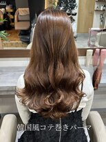 アミー 銀座(Ammy) 韓国風コテ巻きパーマ