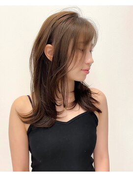ネイロ 日本橋(NeiRo) 小顔レイヤーカット/ミディアムレイヤー/レイヤーロング