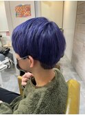 ショートパープルヘア
