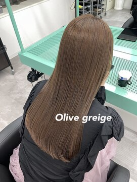 エイト 川崎店(EIGHT) オリーブグレージュ[髪質改善//ダブルカラー/川崎］