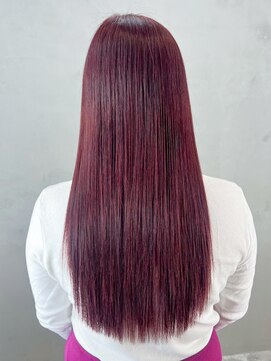 アイティーバイアルバム 藤沢店(IT by ALBUM) メルティカラーアプリコットオレンジ似合わせカット_ba497771