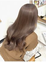 ノア 三宮店(NOA)&nbsp;【NOA】大人ミルクティーベージュ透け感