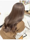 【NOA】大人ミルクティーベージュ透け感
