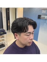 フィーロ(felo) センターパートフェザーパーマ