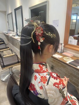 ネオリーブカップ 町田店(Neolive capu) 卒業式袴着付け・ヘアセット☆お呼ばれヘアセットにも☆