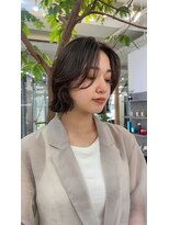 メゾンアクア 表参道(Maison ACQUA)&nbsp;◎外ハネボブウルフワイドバング美髪イメチェン