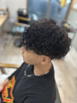 ティーダ(Tidus) 波巻きパーマ