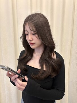 ボタン ハカタ(VOTAN hakata) ダークブラウン/ブラウンカラー/2way前髪/シースルー前髪