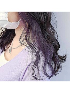 ディフィー 梅田(Defi) インナーカラ/ブルーラベンダー