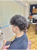 ツイストスパイラルパーマツーブロック浜松町