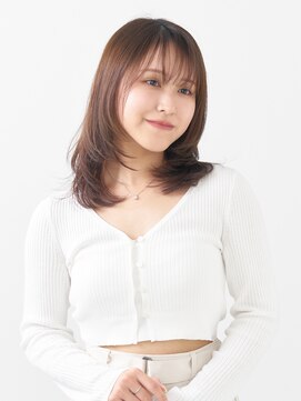 ヘアーカッティングガーデン ジャック モアザン 松山店 フェイスレイヤー［松山市駅/白髪ぼかし］