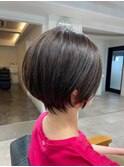 骨格補正◎首元すっきり小顔ショート
