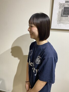 ココロヘアー ウィル 半田山店(Cocolo hair Will) まるみシルエットが可愛い♪つやボブ