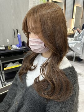 アグ ヘアー レア 神田店(Agu hair lea) 透明感のあるベージュ系のカラー