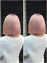 ローリン(Rolling)&nbsp;【KOBA】 10代/ボブ/ホワイトピンク/天神大名