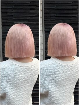 ローリン(Rolling) 【KOBA】 10代/ボブ/ホワイトピンク/天神大名