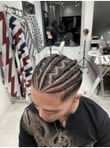 メンズ【design cornrows】