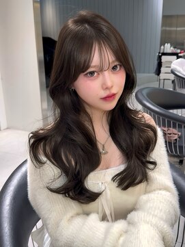 ロンドウル 熊本(Lond ulu) 韓国ヘア/ブリーチなし/顔周りカット/レイヤーカット/