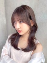 プラチナ(PLATINA)&nbsp;韓国ヘア/くびれヘア/顔周りカット/レイヤーカット/顔周りカット