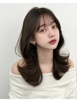 アマトウキョウスマートサロン(AMA TOKYO×Smart Salon)&nbsp;韓国ヘア　レイヤー　顔まわり