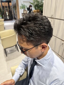 ルシードスタイルレーヴ(LUCIDO STYLE REVE) 【長野市/メンズ】カット×ヒートスタイルカール