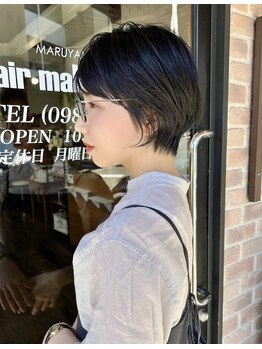 ヘアメイクエイト 丸山店(hair make No.8)の写真/【当日予約OK】計算された顔まわりカットデザインで、あなただけの魅力を引き出すショートカット◎