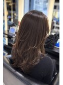 レイヤーカット艶カラー髪質改善トリートメント