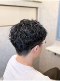 メンズツイストスパイラルパーマ