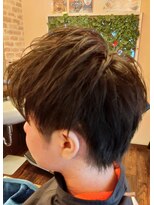 エソラ(esola)&nbsp;★春間近!メンズの定番ツーブロックアップバングショート[esola]