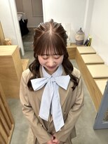 バド(bado) ベージュカラー/透明感カラー/レイヤーカット/髪質改善/本町