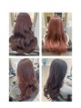 リノアヘアー(Linoa hair) トレンド暖色系カラー:柔らかい色味が可愛い♪
