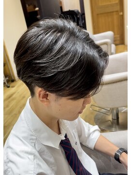 フィゼル 梅田茶屋町(fizelle) 髪質改善☆大人センターパートヘア【フィゼル茶屋町店】