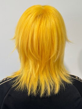 ルネラトーキョー(RUNERA TOKYO) ウルフカット ダブルカラー イエロー