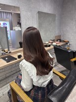 モク 上野(mok)&nbsp;柔らかブラウンスタイル！