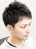 ツーブロックアシメ