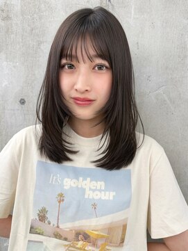 ガーデン 渋谷(GARDEN) ミディアムレイヤー/レイヤーカット/グレージュ