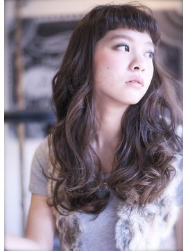 マイティ バイ エイチ(mighty by H) mighty【ベビーバング】ロング×黒髪