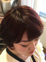 パティオンツー(PATIONN2)&nbsp;春にオススメピンクブラウンスウィングショートボブ【表参道】