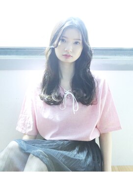 ヘア アンドメイク キヨシ(Hair and Make kiyoshi) kiyoshi/ナチュラル ＊波巻き　韓国スタイル＊