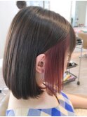 【リアルサロンワーク】インナーカラー×ボブ【Ripple】