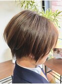 エアリーハンサムショート×ジェンダーレスショート