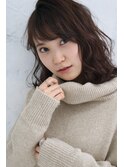 大人かわいいふわミディ