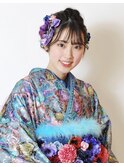 成人式ヘアセット